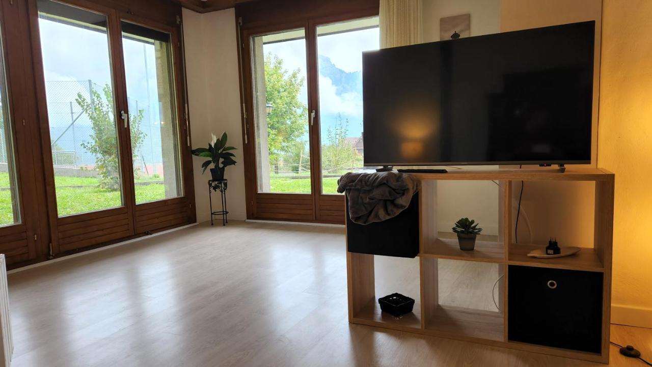 Schoene Ferienwohnung In Traumlage Fewo Solohike Seelisberg Exterior foto